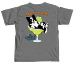 Disc O'Clock Somewhere 2026, a Grey Comfort Colors Unisex Tee (back-view)