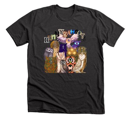 Rannygahoots By Night, a Dark Grey Heather Premium Unisex Tee