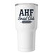 AHF Social Club Tumbler, a White Insulated Tumbler