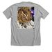 Fatty merch, a Athletic Heather Premium Unisex Tee (back-view)