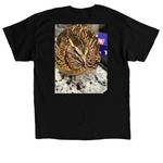 Fatty merch, a Black Classic Unisex Tee (back-view)