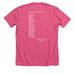 The Spirit Falls Equally&nbsp;, a Heather Charity Pink Premium Unisex Tee (back-view)