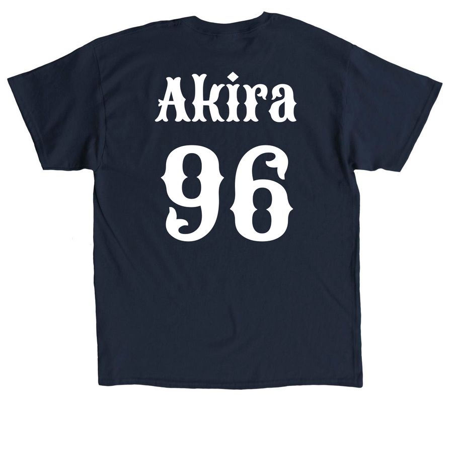 Hykuzia: Akira (Dark ver.), a Navy Classic Unisex Tee (back-view)
