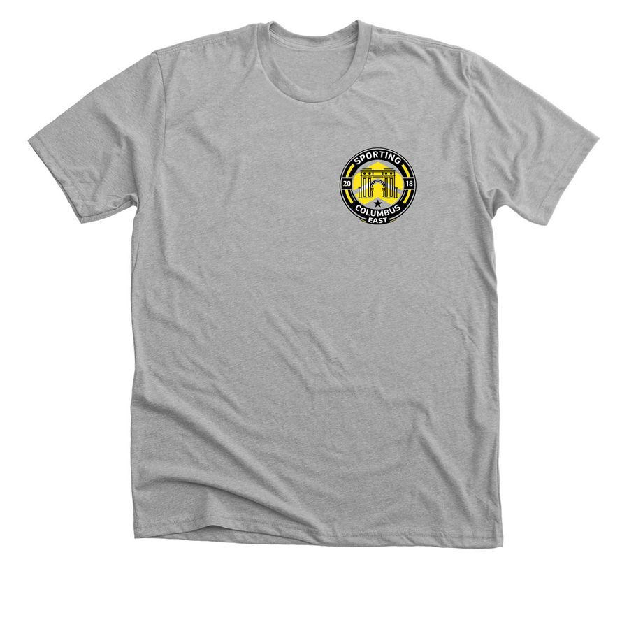 Sporting Columbus East, a Athletic Heather Premium Unisex Tee