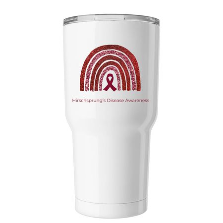 Hirschsprung?s Awareness Cup, a White Insulated Tumbler