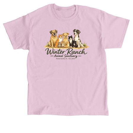 A Fresh Start For Winter Ranch, a Light Pink Classic Unisex Tee