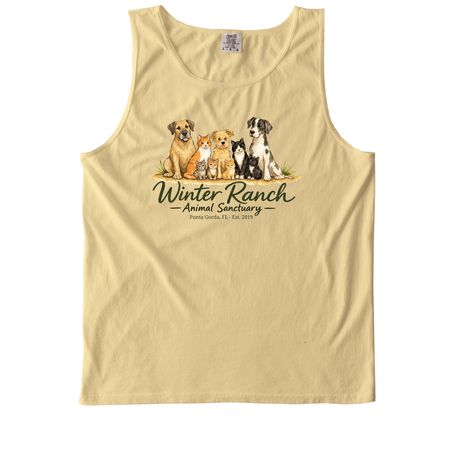 A Fresh Start For Winter Ranch, a Butter Comfort Colors Tank Top