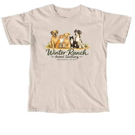 A Fresh Start For Winter Ranch, a Ivory Comfort Colors Unisex Tee