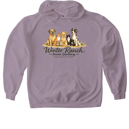 A Fresh Start For Winter Ranch, a Paragon Gildan Softstyle Pullover Hoodie