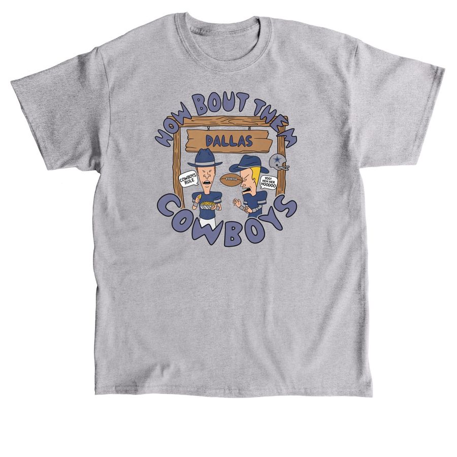 How Bout Them Cowboys Dallas Football Shirt, a Sport Grey Classic Unisex Tee
