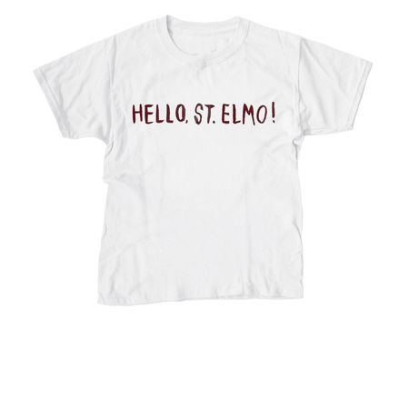 Kids Hello, St. Elmo! T-Shirt (alternative 2), a White Youth Unisex Tee