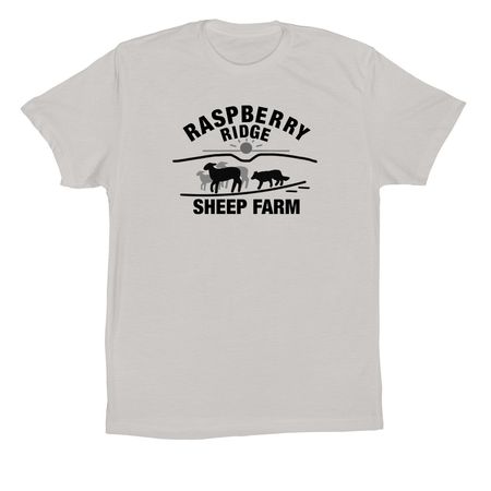 RRSF Logo, a Solid Athletic Grey Premium Cotton Tee