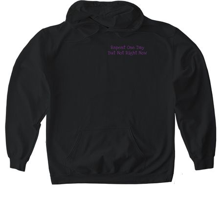 Cherry Picked, a Black Gildan Softstyle Pullover Hoodie