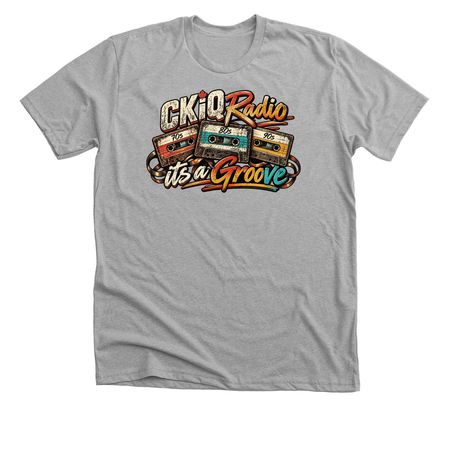 Get your groove on&nbsp;, a Athletic Heather Premium Unisex Tee