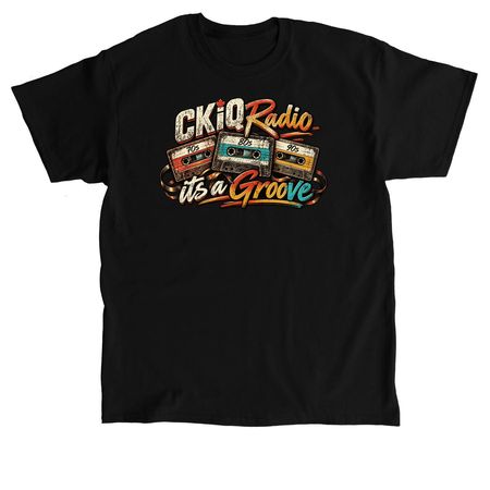 Get your groove on&nbsp;, a Black Classic Unisex Tee