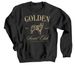 Golden Social Club, a Black Crewneck Sweatshirt
