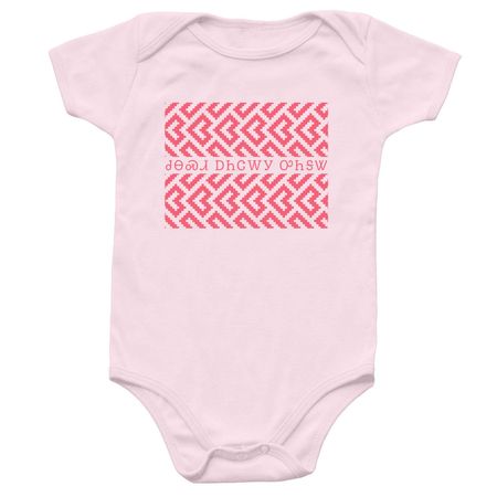 ???? Pink Hearts (Baby), a Ballerina Infant Onesie