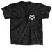 Hippie Shake, a Black Classic Tie Dye Tee