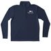 RPH Logo Quarter Zip Pullover, a True Navy Unisex Performance Quarter Zip Pullover