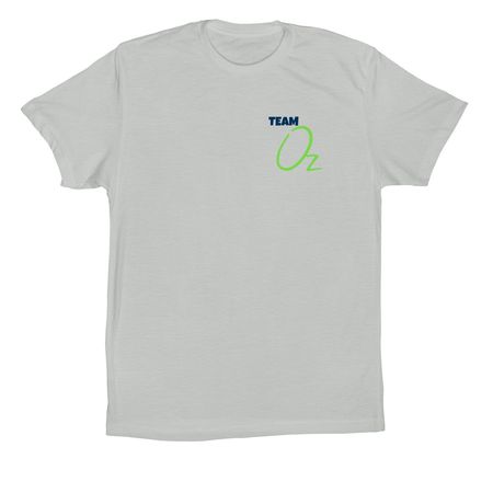 Team Oz 2026, a Silver Premium Cotton Tee