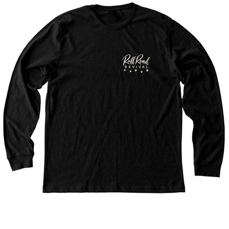 Ruff Road Revival Tees, a Black Heather Premium Long Sleeve Tee