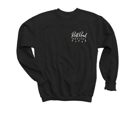 Ruff Road Revival Tees, a Black Youth Crewneck Sweatshirt