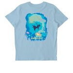 Ask for Help, a Sky Blue Stanley/Stella Unisex Crafter Tee (back-view)