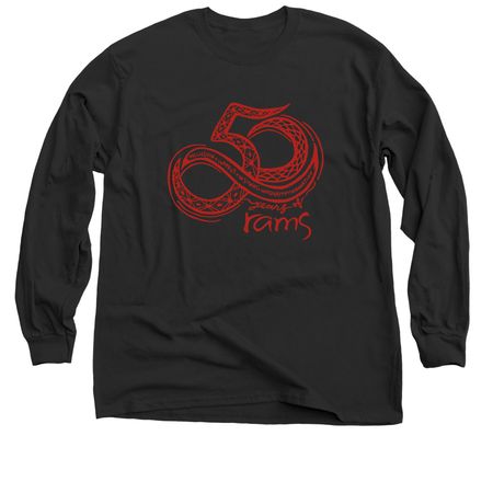 RAMS: Our Values, a Black Classic Long Sleeve Tee
