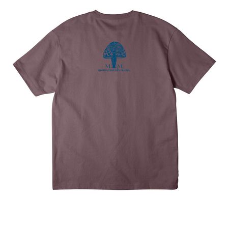 Earth Medicine Mama Tee, a Purple Storm Unisex Heavyweight Tee (back-view)