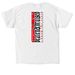 Beaten & Bruised, a White Classic Unisex Tee (back-view)