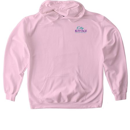 New Kitty Kottage T-shirts, a Light Pink Gildan Softstyle Pullover Hoodie