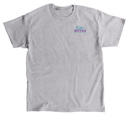 New Kitty Kottage T-shirts, a Sport Grey Classic Unisex Tee