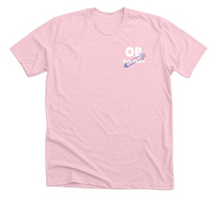 Sim Team Shirt - Pink Top, a Heather Pink Premium Unisex Tee