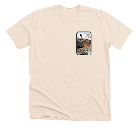 TWS Northwestern Pond Turtle&nbsp;, a Heather Soft Cream Premium Unisex Tee