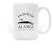 Anchorage Mug, a White Large Coffee Mug