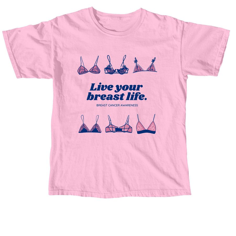 PSG Breast Cancer Awareness Month 2026, a Blossom Comfort Colors Unisex Tee