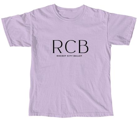 RCB Black Rectangle, a Orchid Comfort Colors Unisex Tee