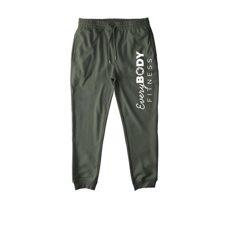 Stay warm & cozy with EBF joggers., a Khaki Green Stanley/Stella Unisex Flyer Jogger