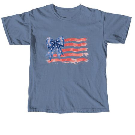 Flag, a Blue Jean Comfort Colors Unisex Tee