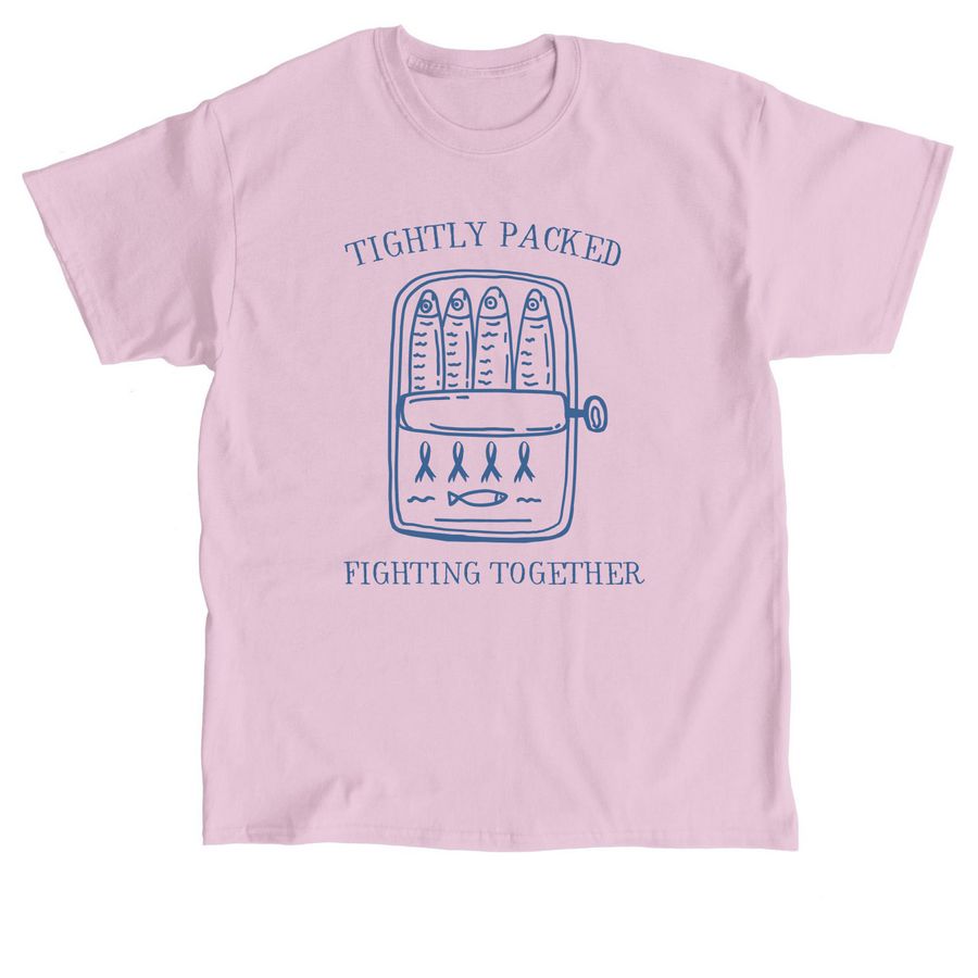 Fighting Together, a Light Pink Classic Unisex Tee