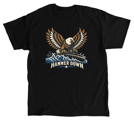 Hammer Down!, a Black Classic Unisex Tee
