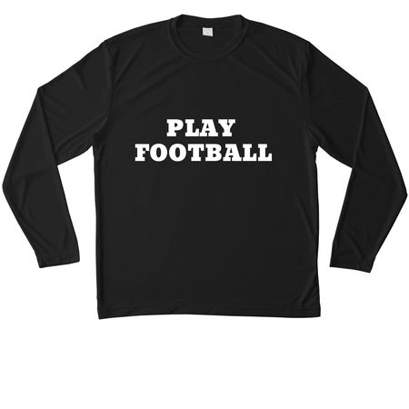 WCYFL&nbsp;, a Black Unisex Performance Long Sleeve Tee