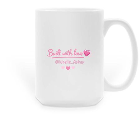 NFAV Family Mug, a White Large Coffee Mug