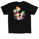 Phindica & Herb Limited Edition&nbsp;, a Black Classic Unisex Tee (back-view)