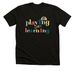 Playing is Learning [Fundraiser], a Black Heather Premium Unisex Tee