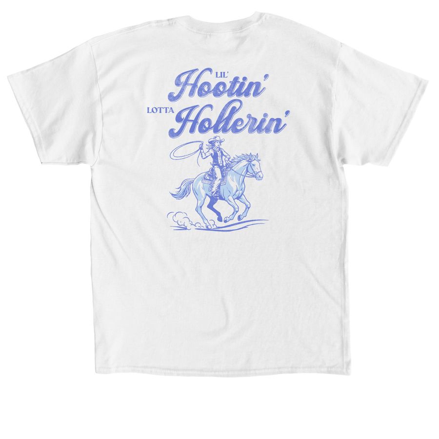 Deringer's Hootin' & Hollerin' Collection, a White Classic Unisex Tee