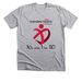 We are 1 in 110, a Athletic Heather Premium Unisex Tee