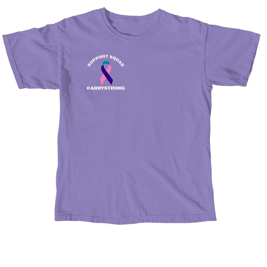 #ABBYSTRONG Shirts, a Violet Comfort Colors Unisex Tee