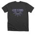 Love Is Kind. If it isn't kind, it isn't love., a Dark Grey Heather Premium Unisex Tee
