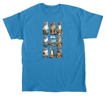 Cats Rule, a Sapphire Classic Unisex Tee